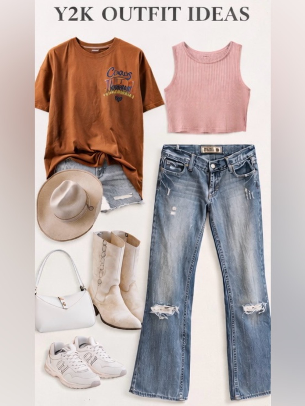 Victoria’s Secret PINK Y2K Low Rise Flare Jeans Distressed Wide Leg Vintage, 4 - Picture 10 of 13